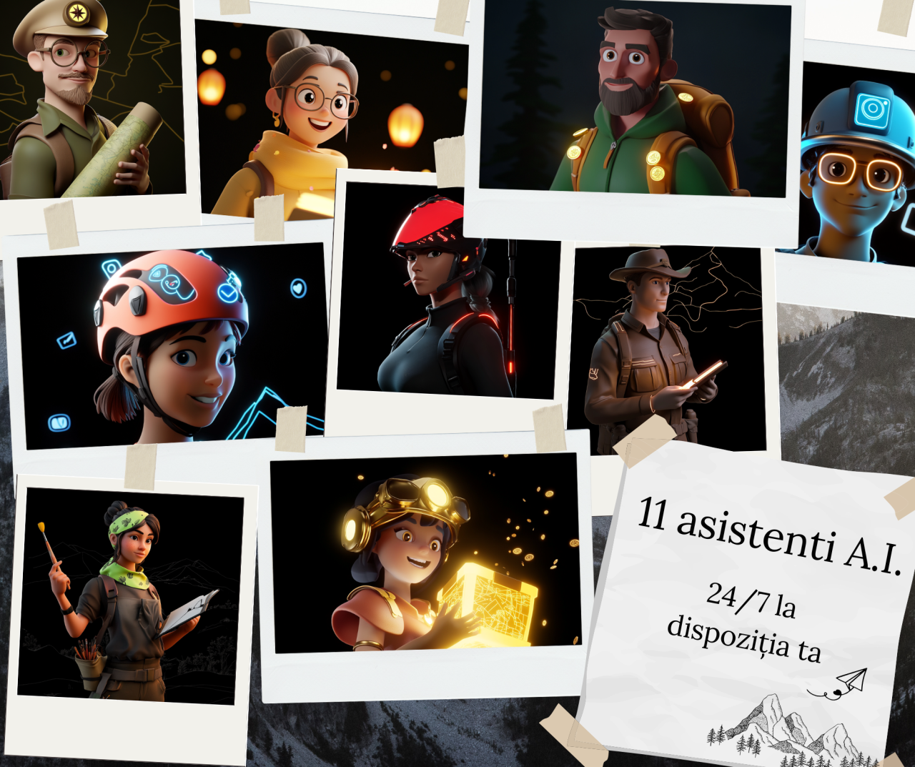 Implementare AI - Custom GPTs, aplicații AI custom, automatizări Make.com pentru business-uri românești