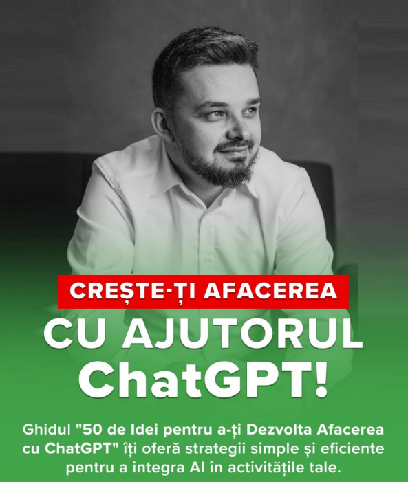 50 de Idei pentru Afacerea Ta cu ChatGPT